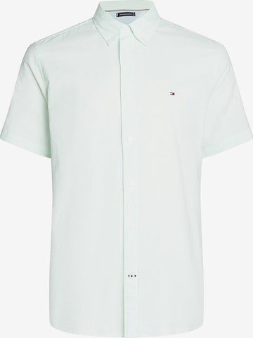 Coupe regular Chemise 'Gingham' TOMMY HILFIGER en blanc : devant