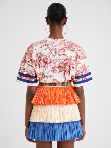 Maglietta 'Roma' di Desigual in bianco