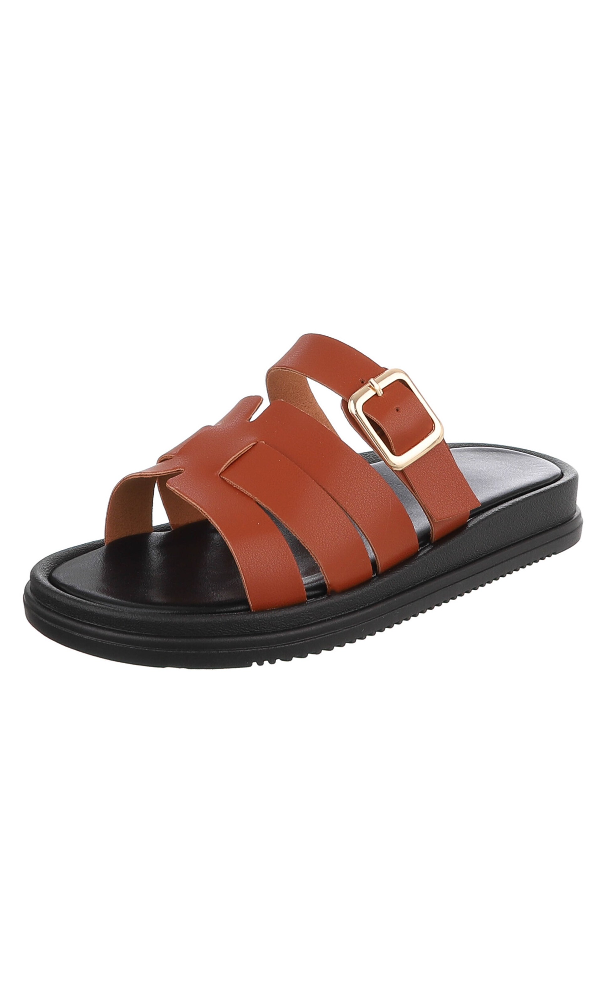 Ital-Design Mules in 36 in Cognac, Item view