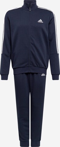 ADIDAS SPORTSWEAR Trainingspak 'Essentials' in Blauw: voorkant