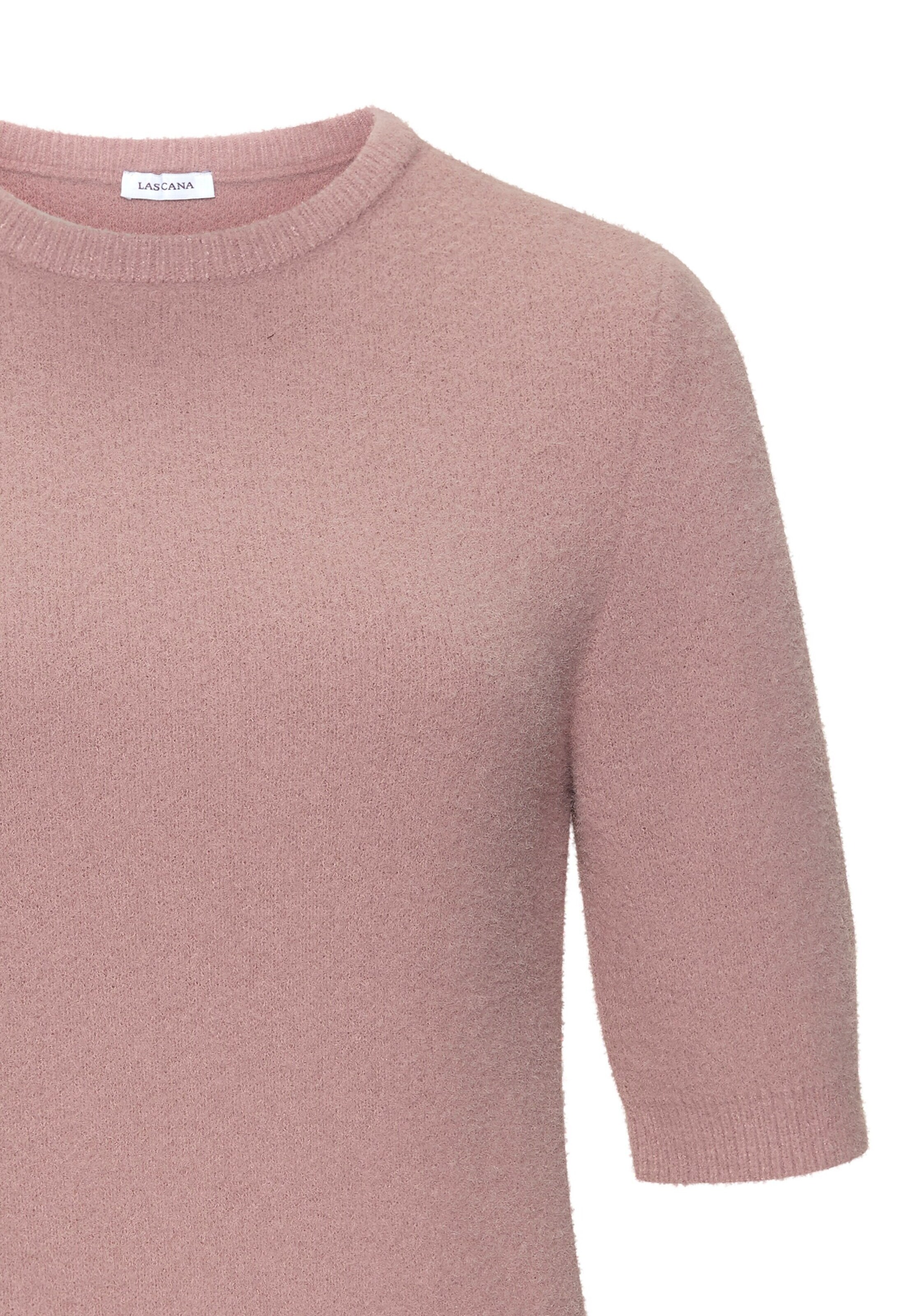 LASCANA Pulóver - rózsaszín