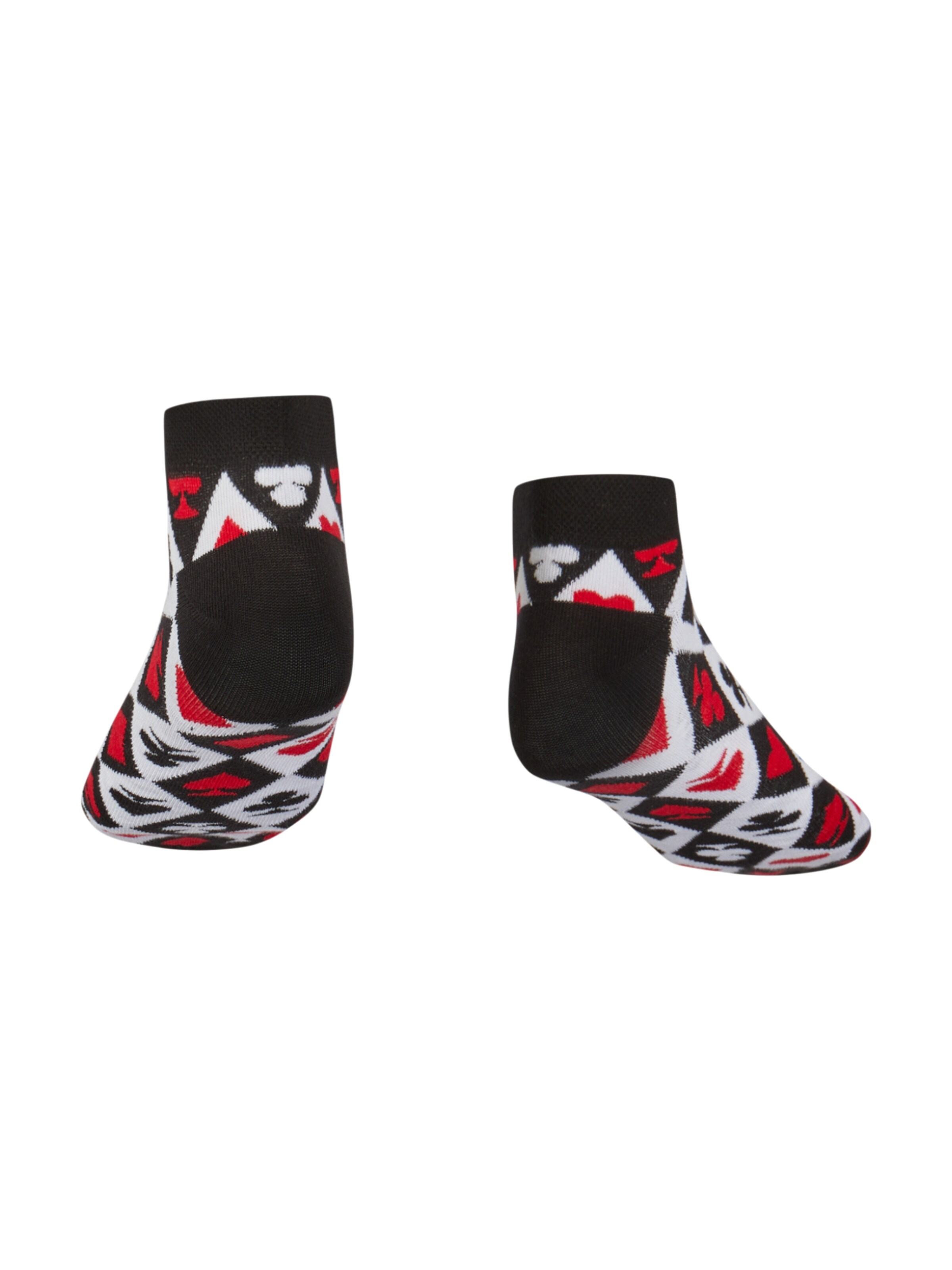 AbgeStrumpft Ankle Socks 'Kartenspiel' in Mixed colors