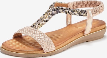 VIVANCE Sandale in Pink: Vorderseite