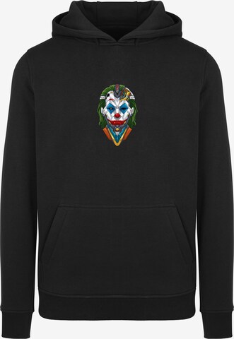 F4NT4STIC Sweatshirt 'Cyberpunk Joker' in Black: front