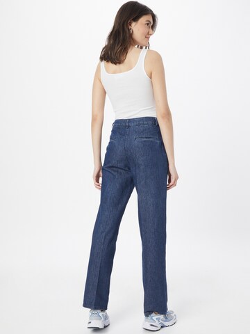 UNITED COLORS OF BENETTON Wide Leg Jeans in Blau