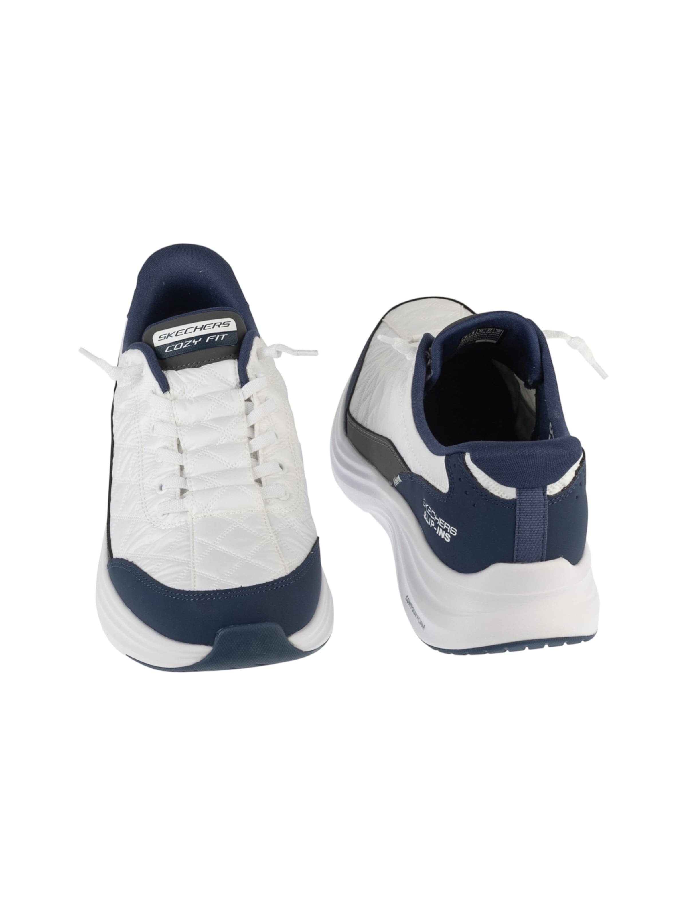 Baskets basses SKECHERS en blanc