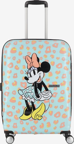 American Tourister Trolley 'Wavebreaker Disney' in Blau: Vorderseite
