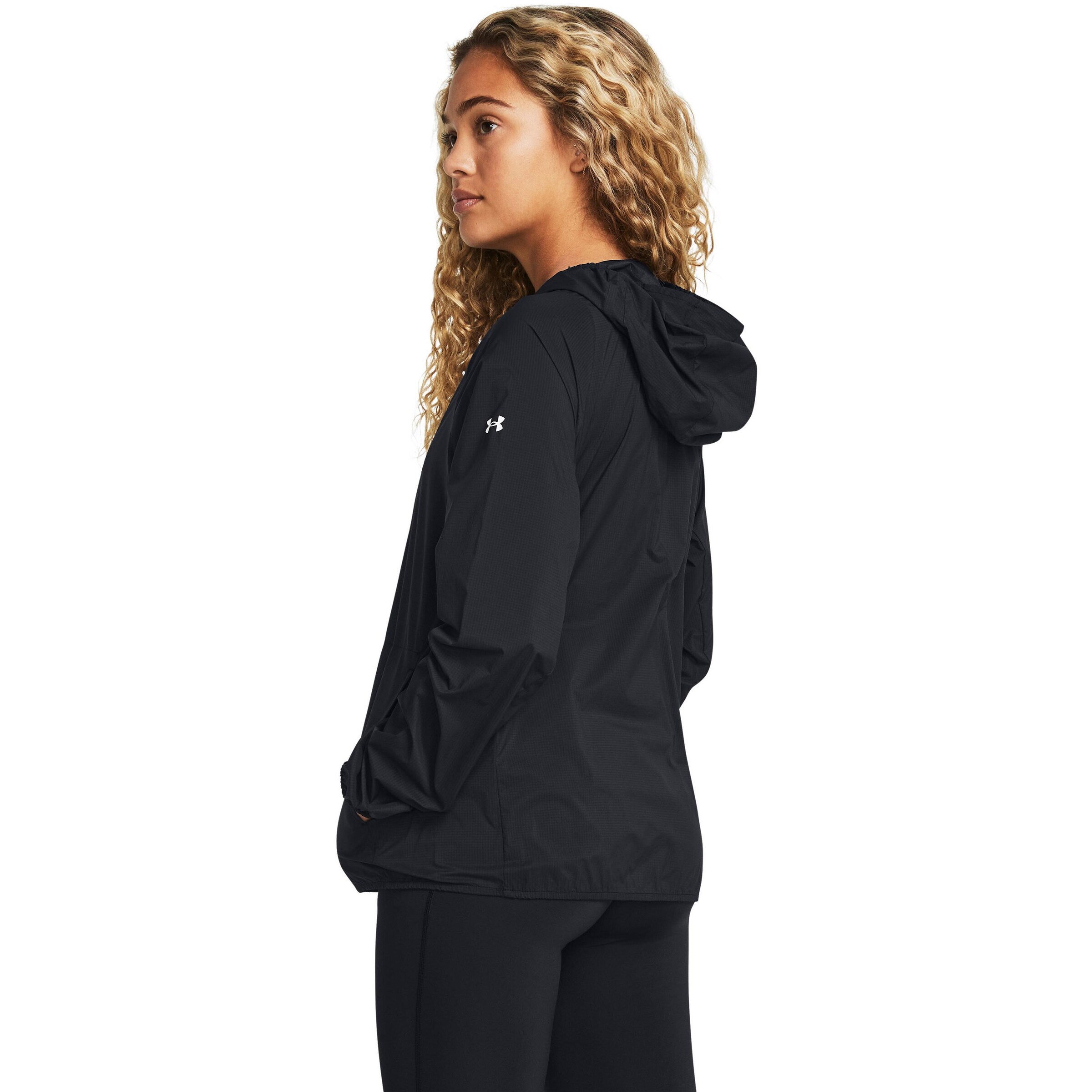 UNDER ARMOUR Sports jacket 'PHANTOM' in Black