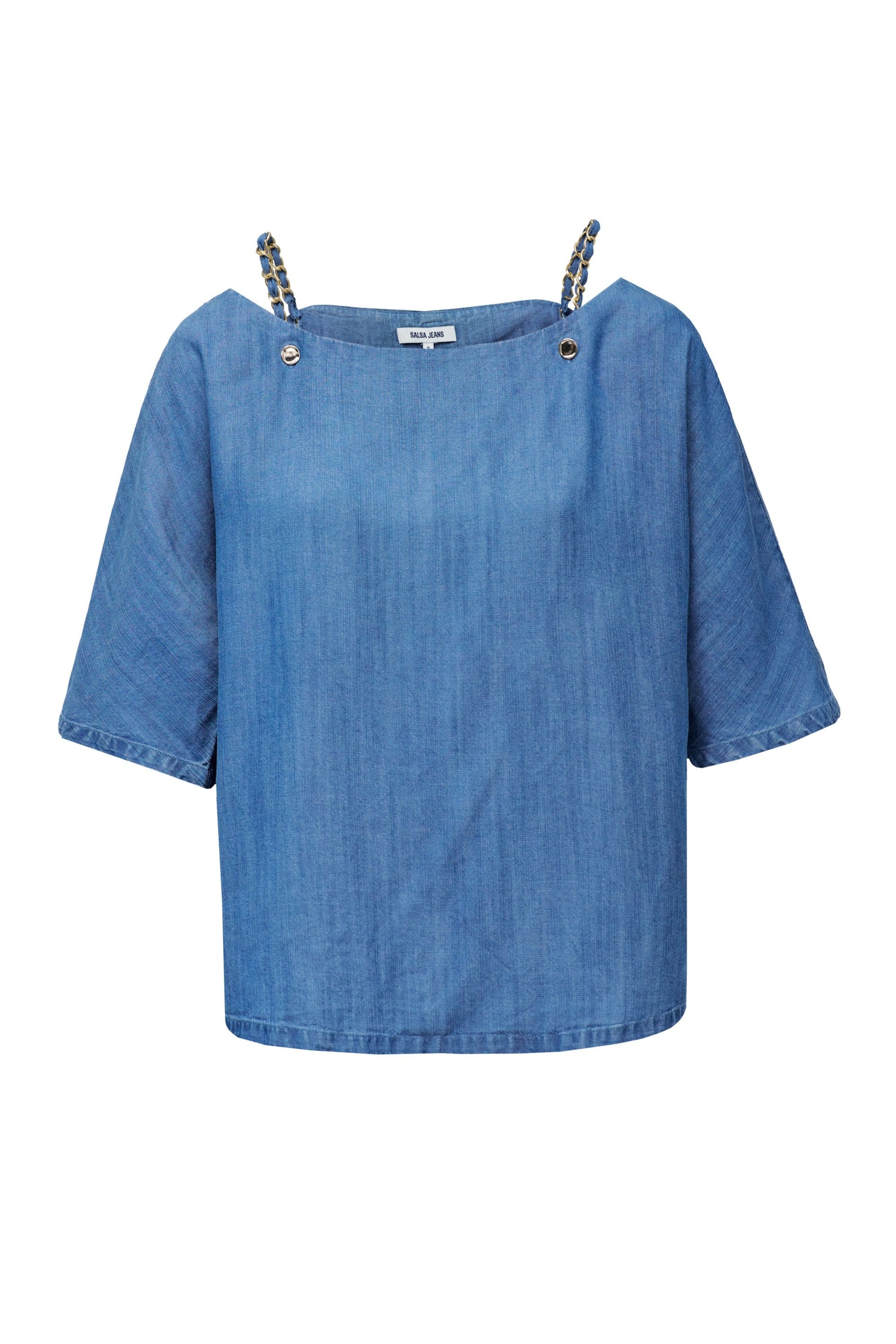 Salsa Jeans Blouse in Blue: front