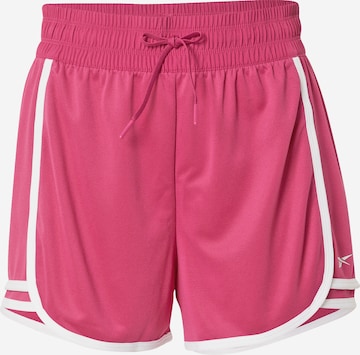 Reebok Sport Sportovní kalhoty – pink: přední strana
