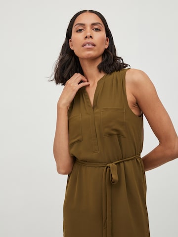 VILA Shirt Dress 'Mera' in Green