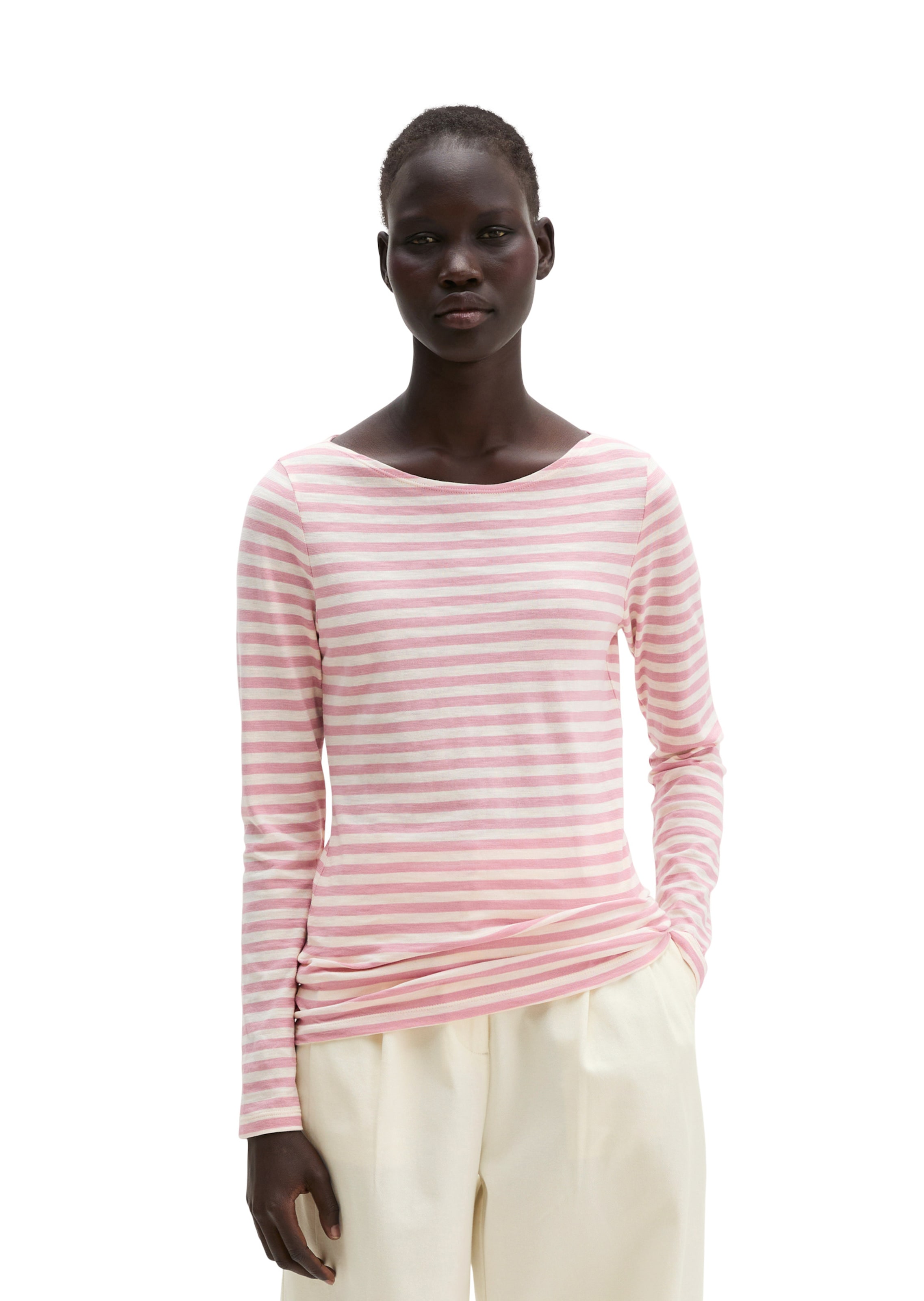 Marc O'Polo Shirt in Pink: front