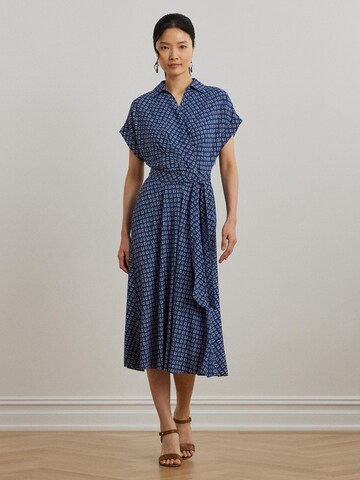 Lauren Ralph Lauren Petite Shirt dress 'FRATILLIO' in Blue: front