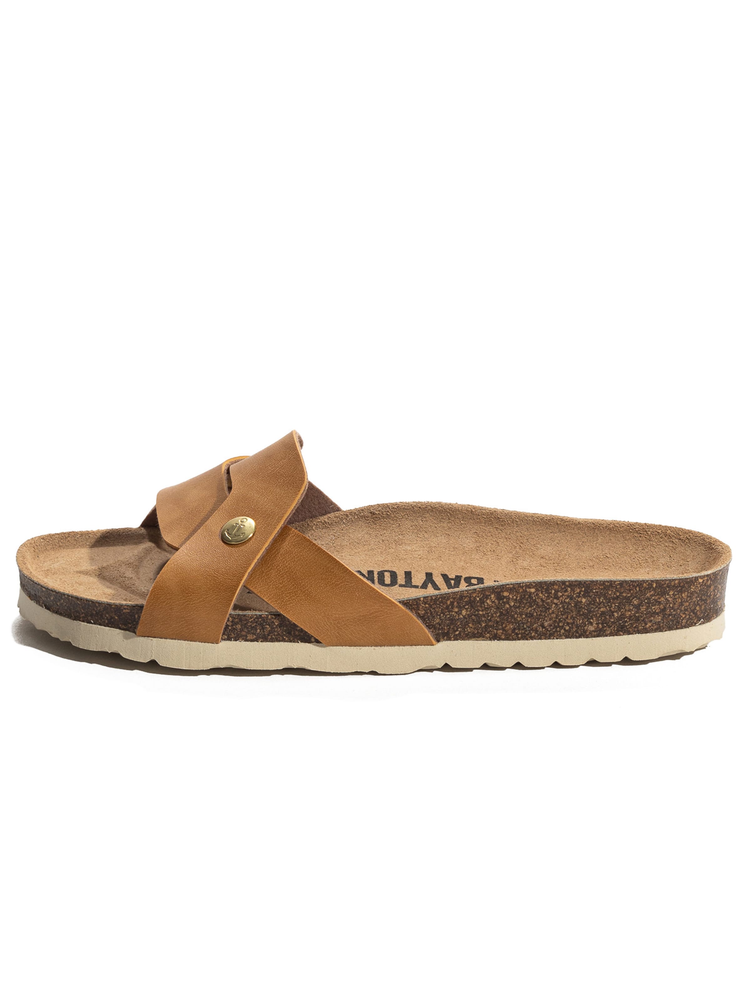 Saboți 'KLIMT' de la Bayton pe galben: față