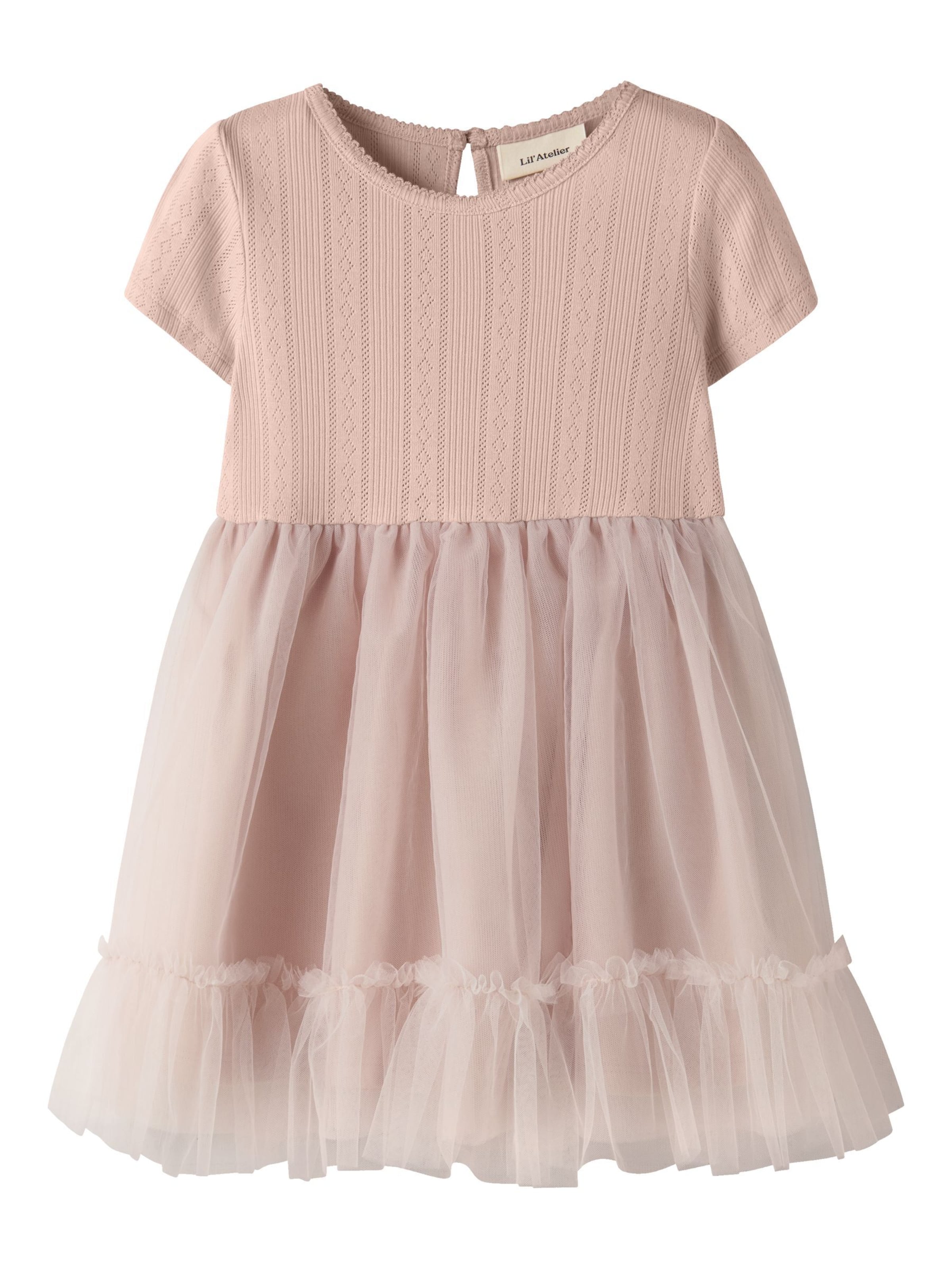 Robe Lil'Atelier en rose : devant
