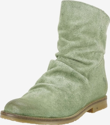 Bottines FELMINI en vert : devant