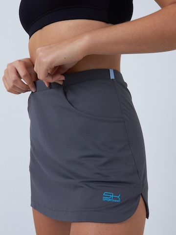 SPORTKIND - Falda deportiva 'Classic' en gris