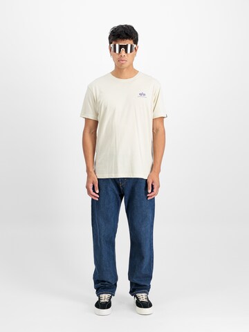 ALPHA INDUSTRIES Shirt in White