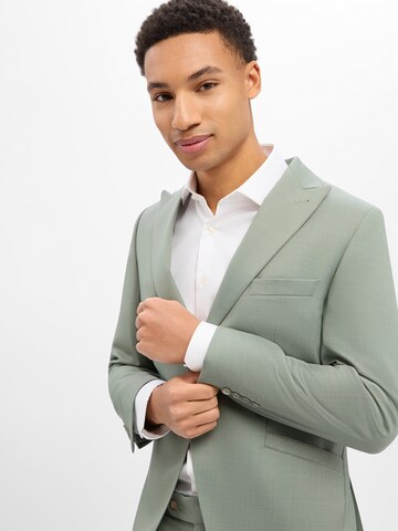 WILVORST Slim Fit Sakko in Grün