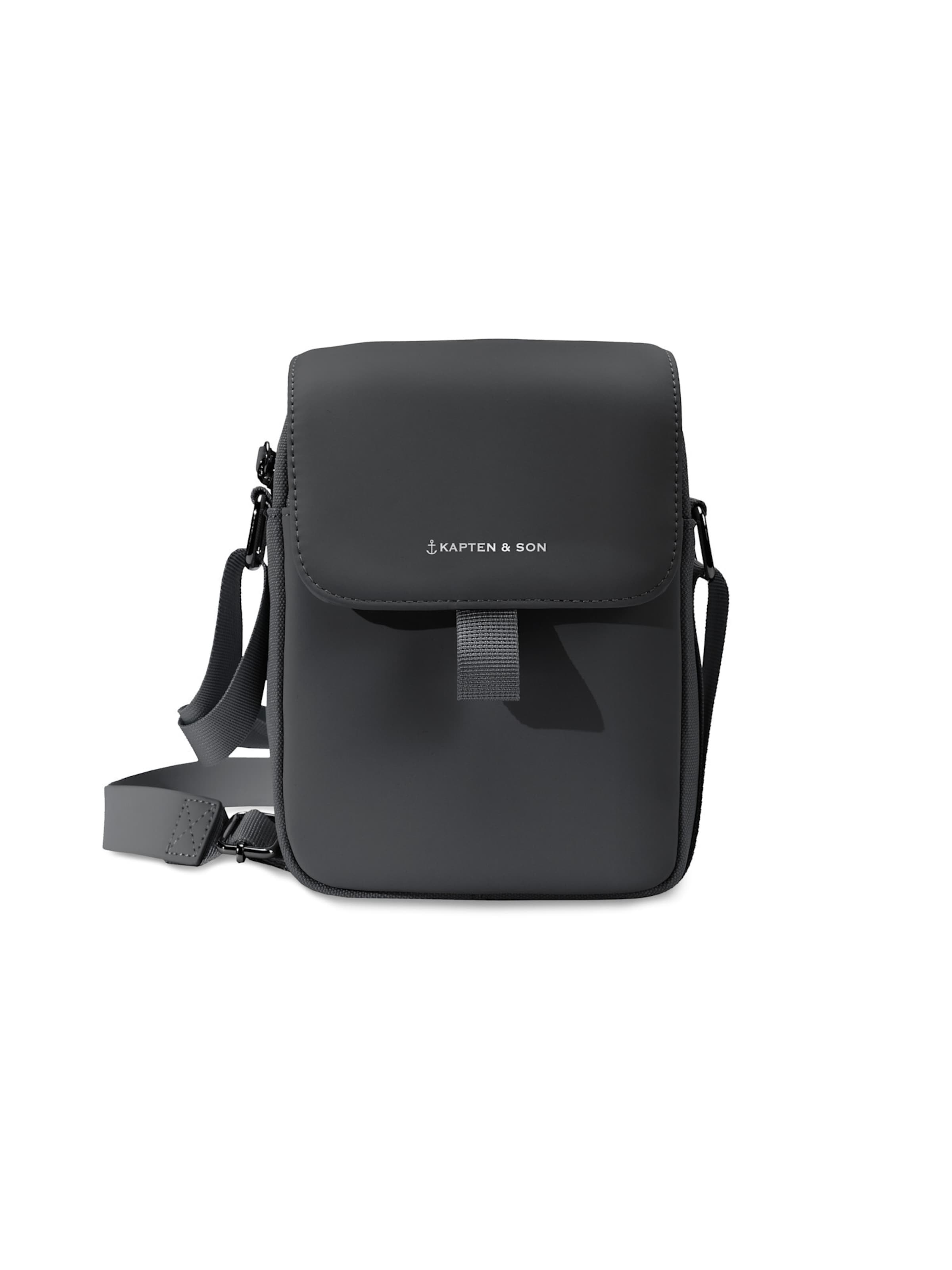 Kapten & Son Crossbody Bag 'Mala' in Black: front