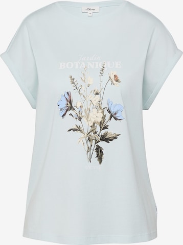 T-shirt s.Oliver en bleu : devant