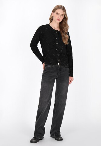 DreiMaster Vintage - Casaco de malha 'Vintage' em preto