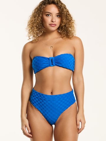 Shiwi Bandeau Bikini 'ZOE' värissä sininen: edessä