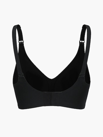 Bustino Reggiseno 'Comfort Maternity Still-BH ohne Bügel' di cfab (formerly creamy fabrics) in nero