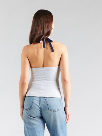 HOLLISTER Top w kolorze szary