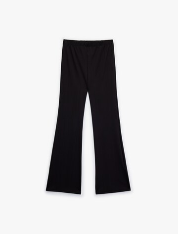 Koton Flared Trousers in Black