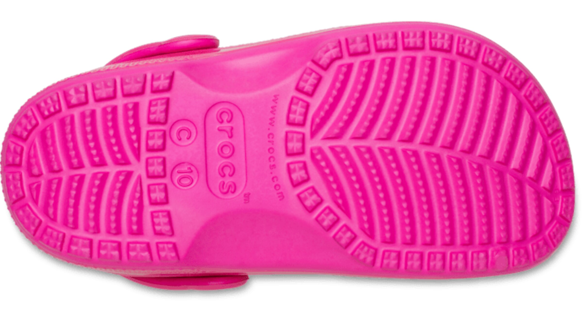 Crocs Otvorená obuv 'Classic Neon Highlighter' - Ružová