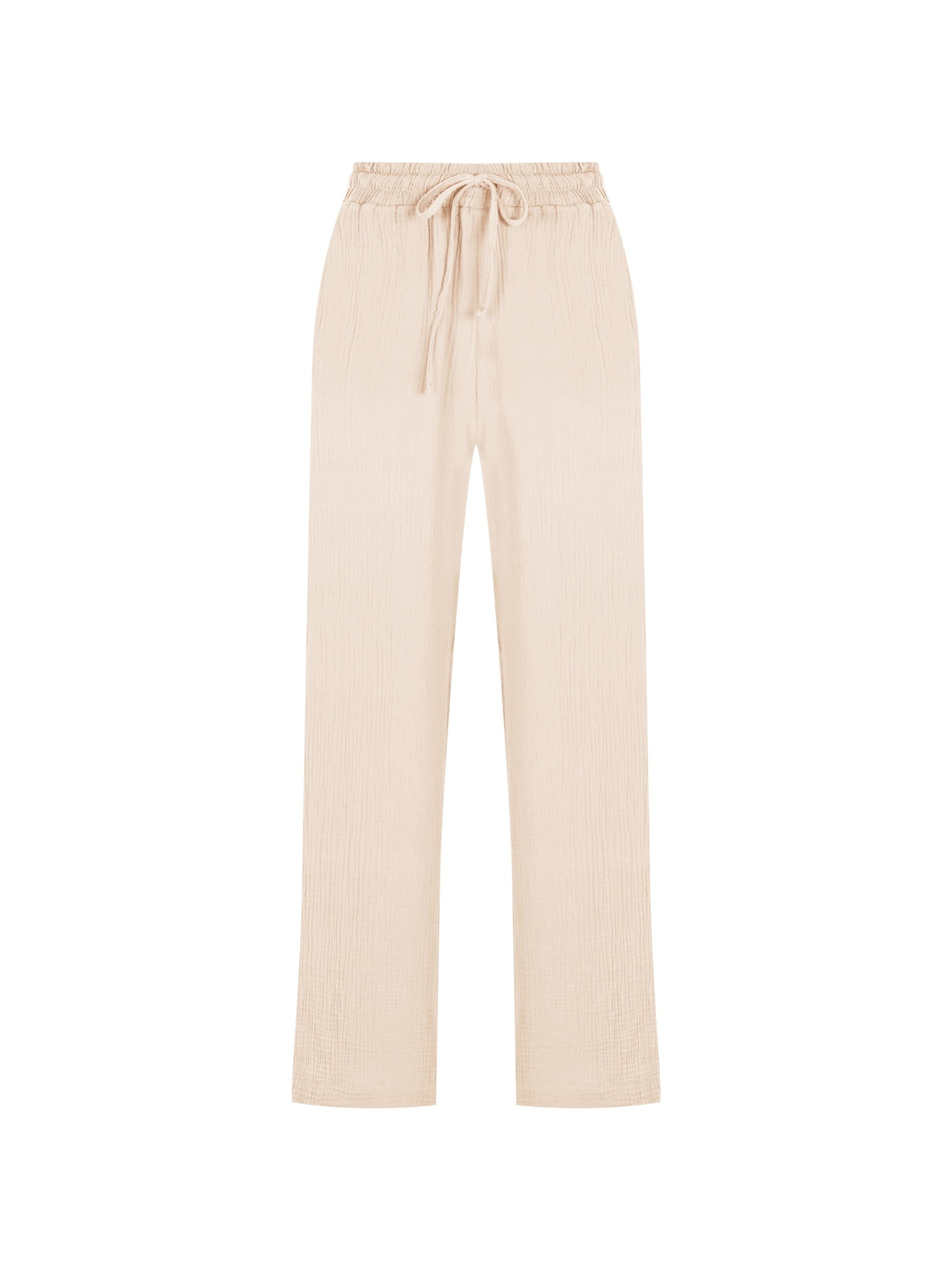 FRESHLIONS Trousers 'Mila' in Beige: front