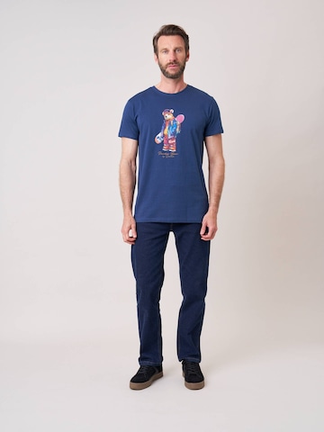 Deeluxe Shirt‌‌‌‌ in Blau