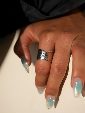 hiBALI Ring 'Bond'‌‌‌‌‌‌‌ in Silber