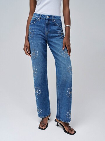 Salsa Jeans Wide Leg Jeans 'True' in Blau: Vorderseite