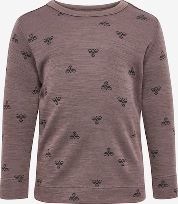 Hummel Shirt in Lila: voorkant
