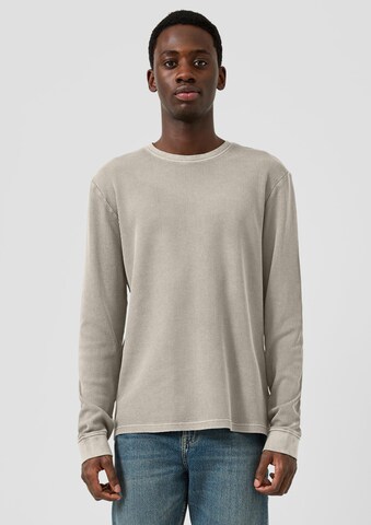 T-Shirt QS en beige : devant