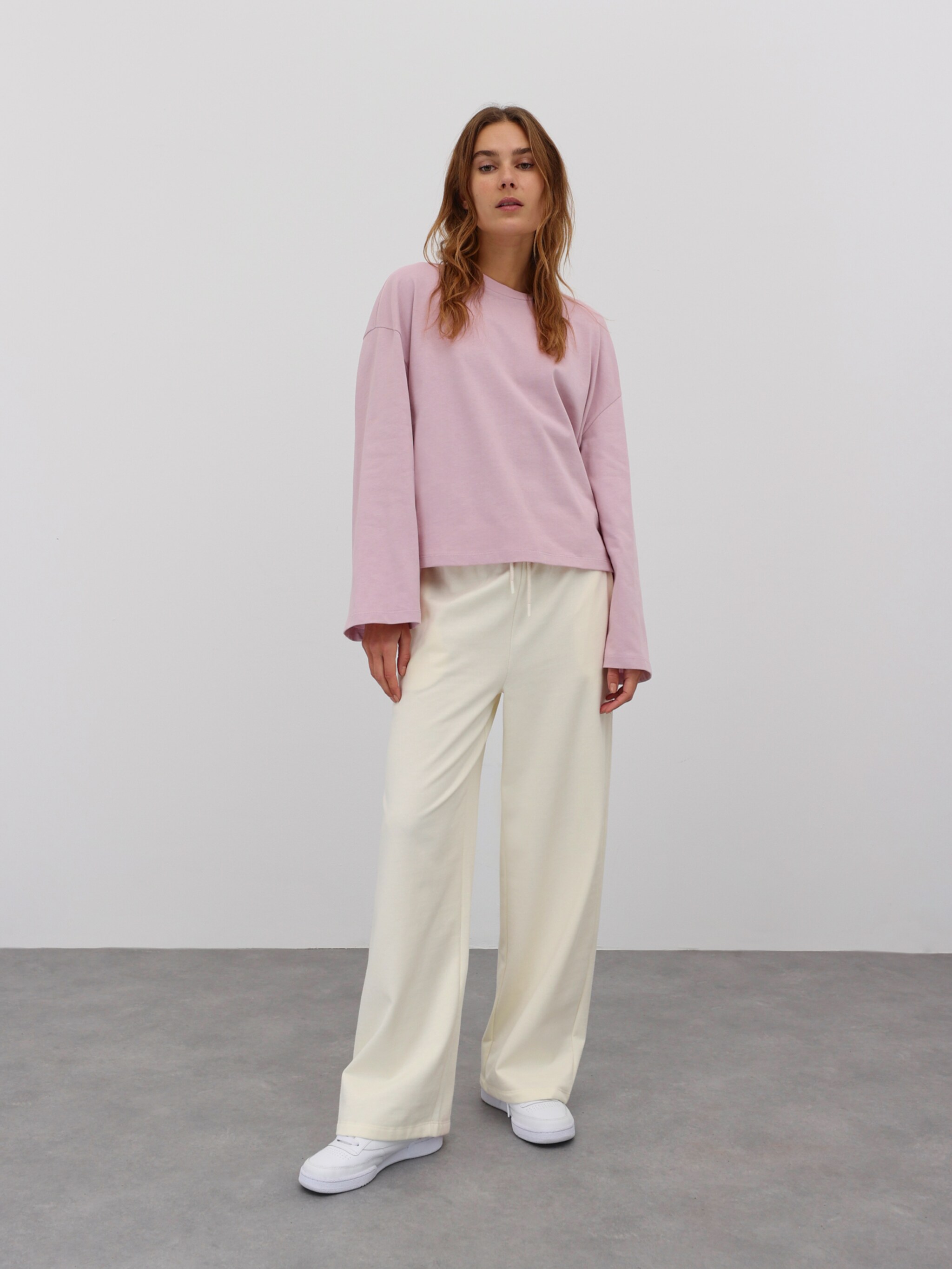 EDITED Produkte Longsleeve 'Delfia' rosa