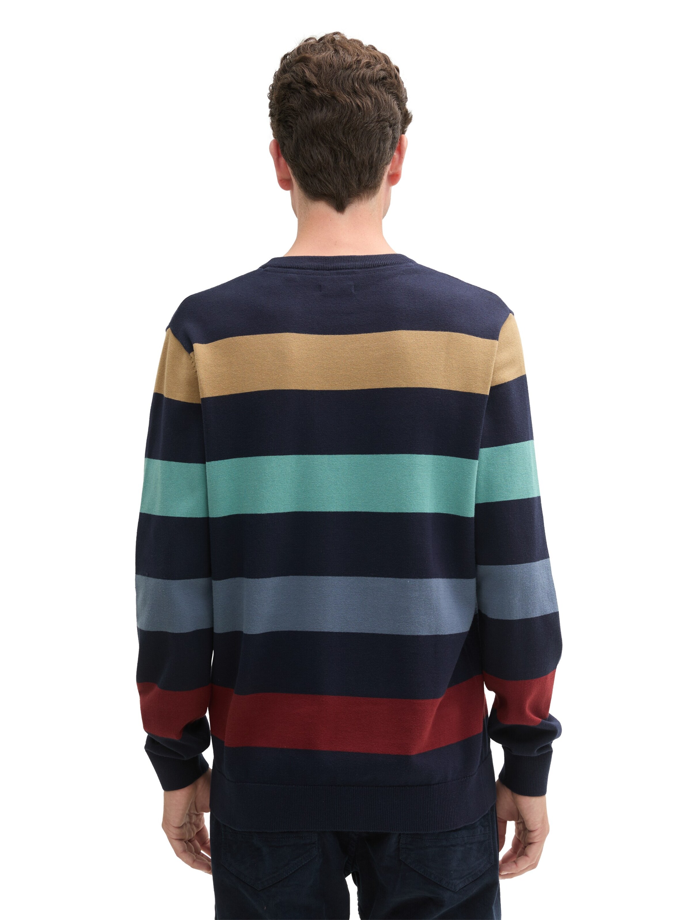 TOM TAILOR Pullover in Mischfarben