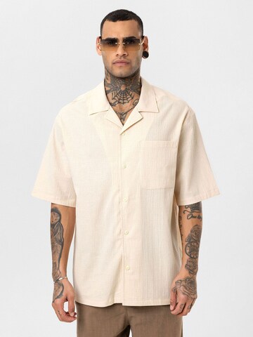 Fit confort Chemise 'Luc' Dandalo en blanc : devant