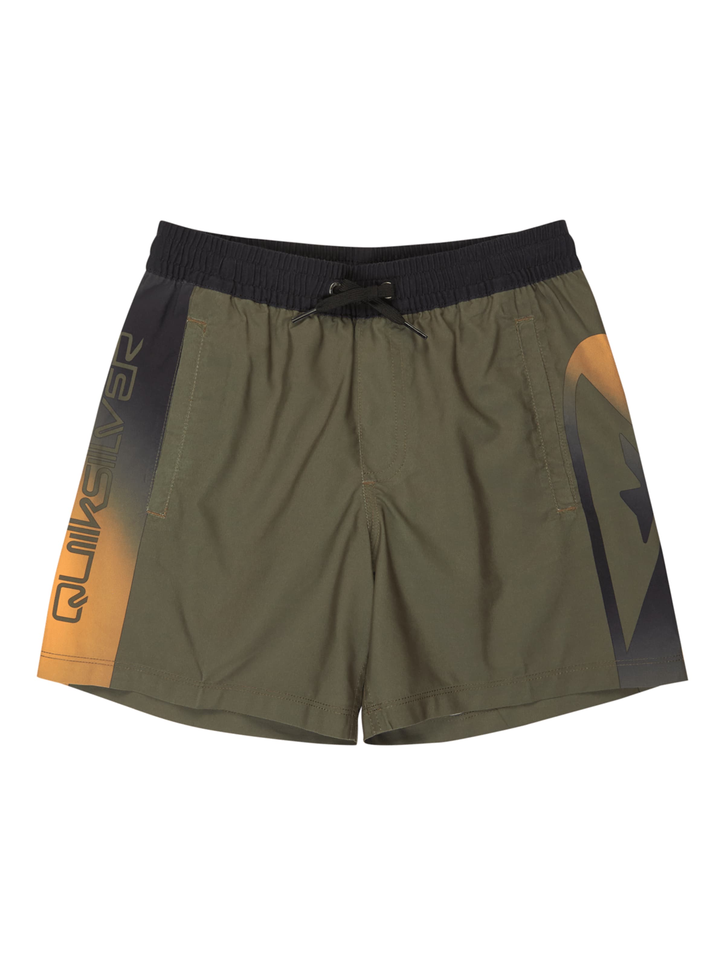 QUIKSILVER Board Shorts 'Everyday Holmes Volley 16' in Green: front