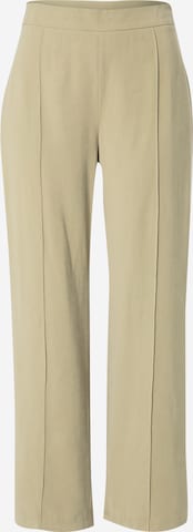 COMMA Loose fit Pleated Pants in Green: front