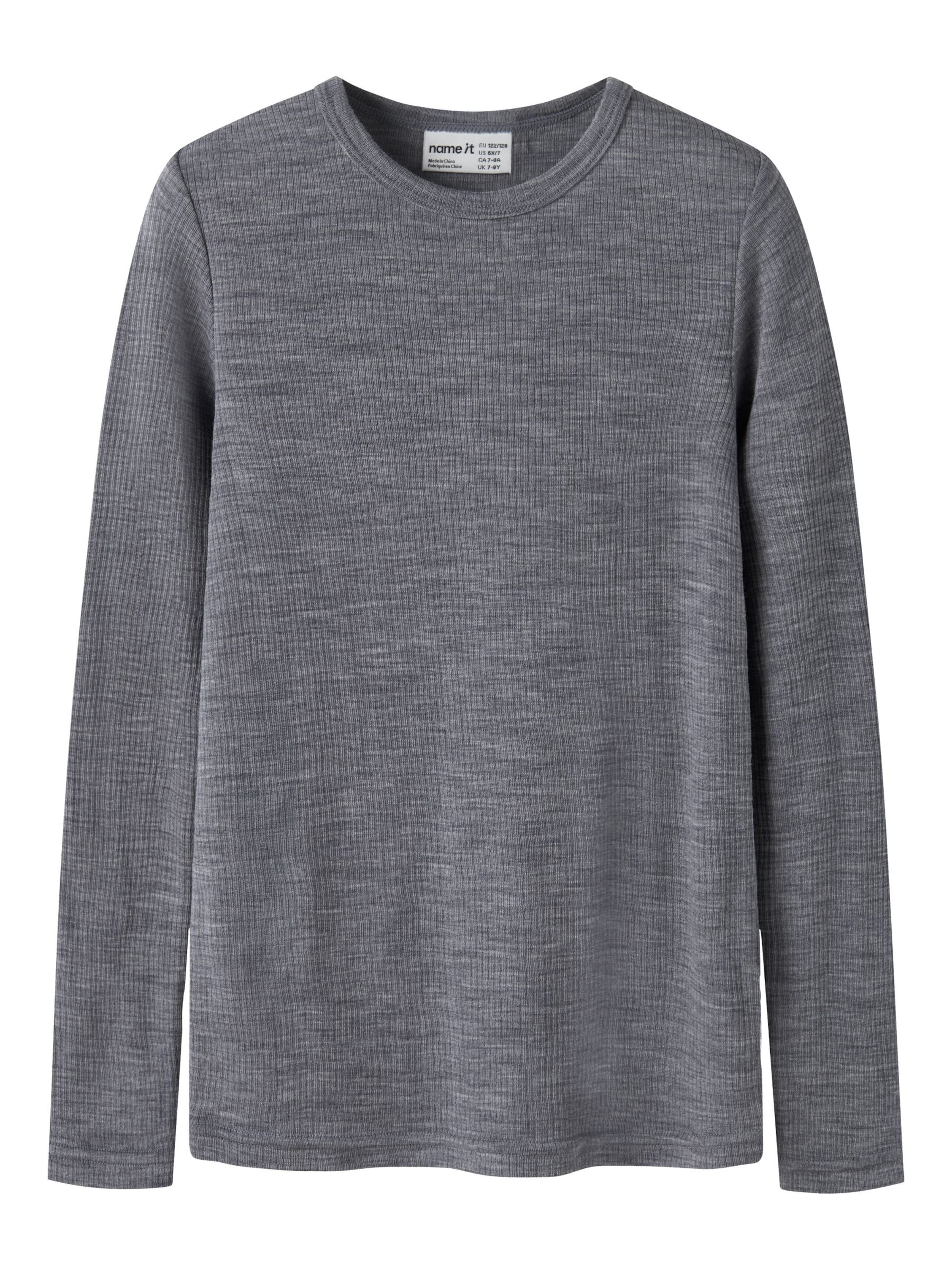 NAME IT - Camiseta en gris: frente