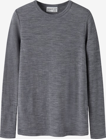 NAME IT - Camiseta en gris: frente