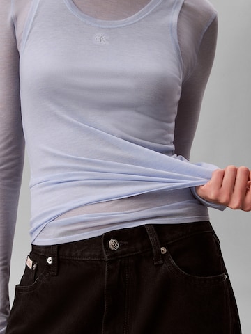 T-shirt Calvin Klein Jeans en bleu