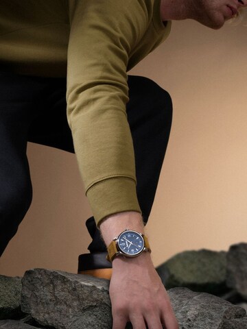 Montre à affichage analogique 'Driscoll' TIMBERLAND en bleu : devant
