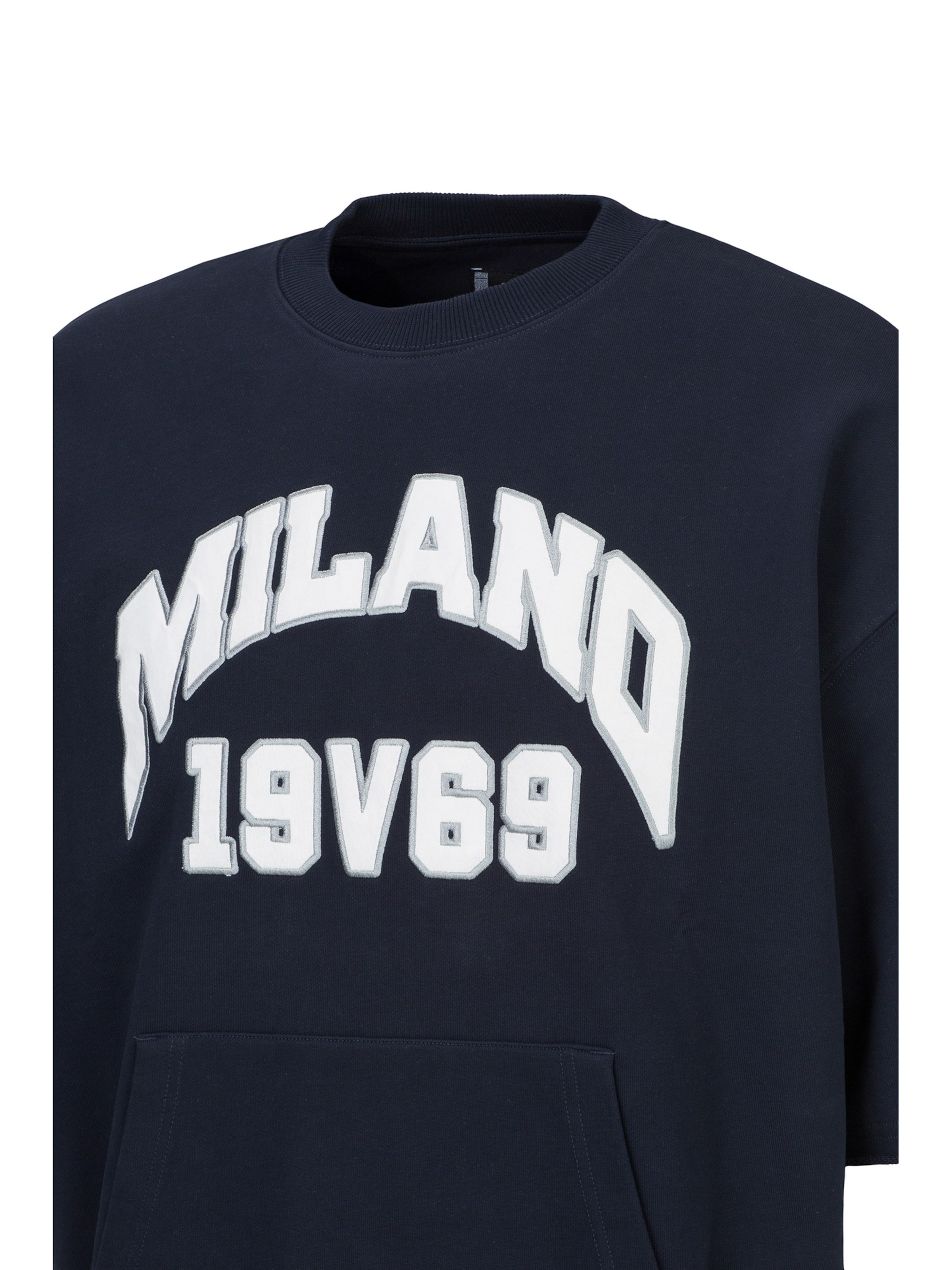 19V69 ITALIA - Sudadera 'Verdi College' en azul
