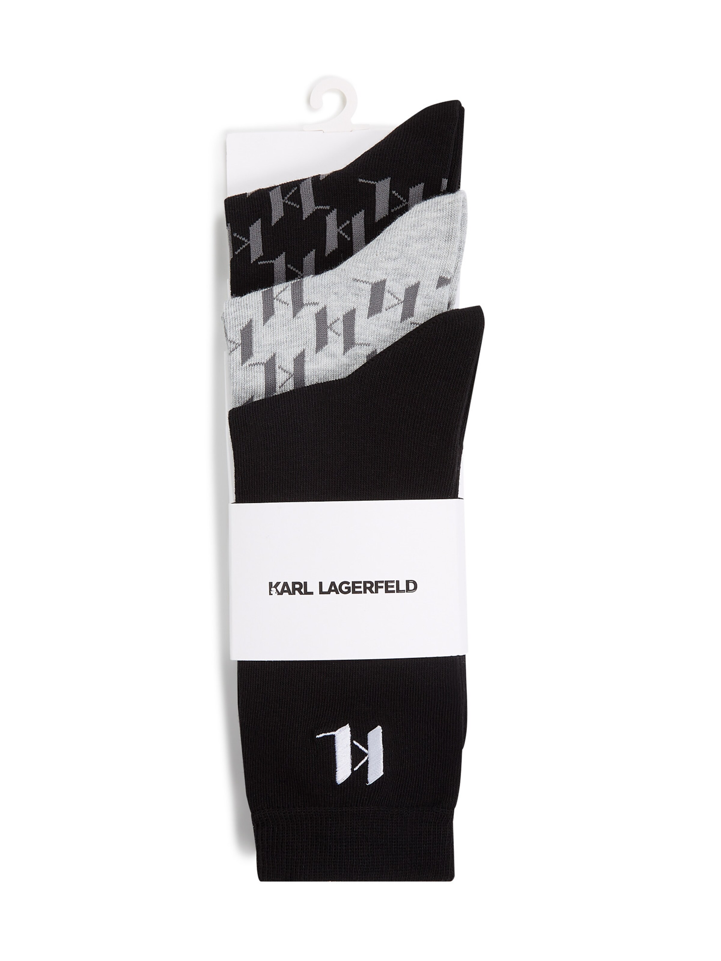 Chaussettes Karl Lagerfeld en mélange de couleurs