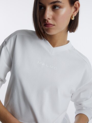 T-shirt Pull&Bear en blanc