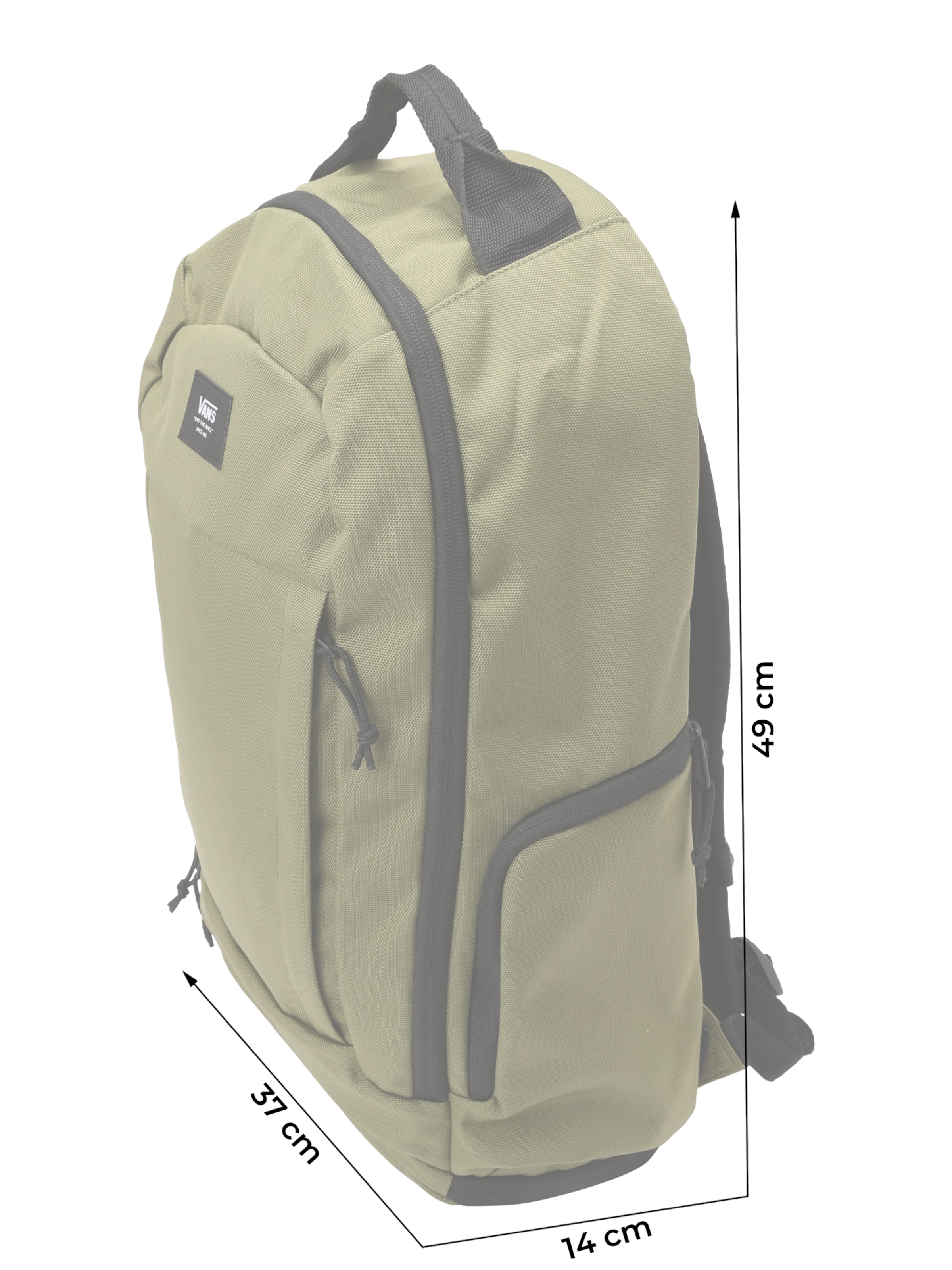 VANS Backpack 'Resolute' in Green: front